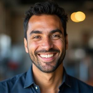 Professional headshot of David Rodriguez, lead engineer at Pelagic Cycles, with a friendly expression.